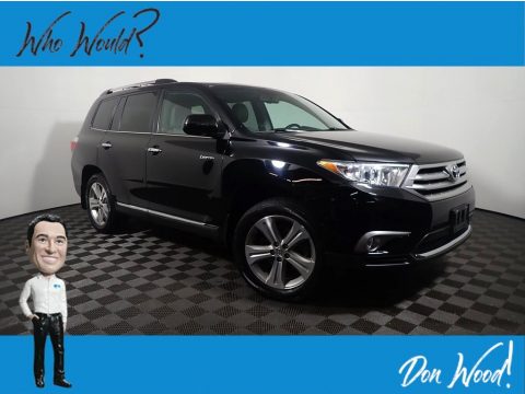 Black Toyota Highlander Limited 4WD. Click to enlarge. Black Toyota Highlander Limited 4WD. Click to enlarge.