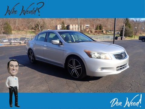 Alabaster Silver Metallic Honda Accord EX-L V6 Sedan.  Click to enlarge.