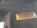 Info Tag of 2005 Ford Thunderbird 50th Anniversary Special Edition #29