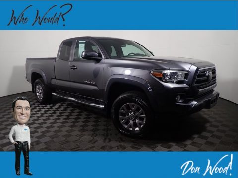 Magnetic Gray Metallic Toyota Tacoma SR5 Access Cab.  Click to enlarge.