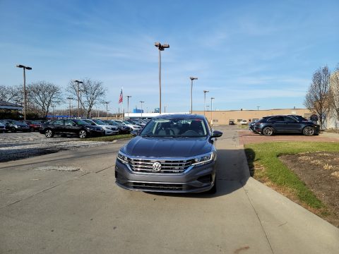 Platinum Gray Metallic Volkswagen Passat R-Line.  Click to enlarge.