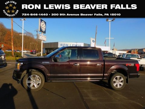 Magma Red Ford F150 Platinum SuperCrew 4x4.  Click to enlarge.