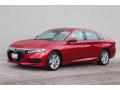Front 3/4 View of 2020 Honda Accord LX Sedan #10