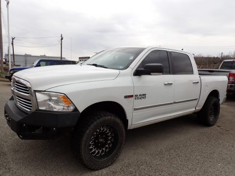 Bright White Ram 1500 Big Horn Crew Cab 4x4.  Click to enlarge.
