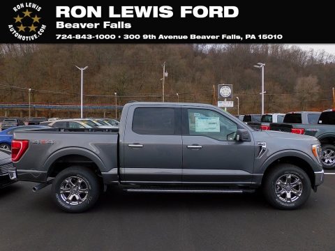 Carbonized Gray Ford F150 XLT SuperCrew 4x4.  Click to enlarge.