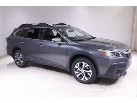 Magnetite Gray Metallic Subaru Outback Touring XT.  Click to enlarge.