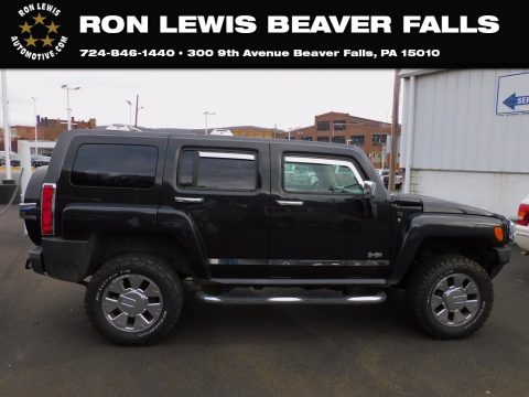 Black Hummer H3 .  Click to enlarge.