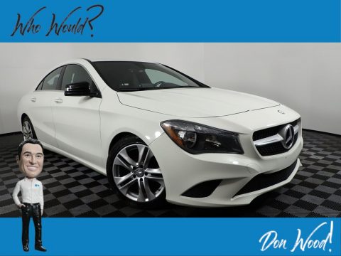 Cirrus White Mercedes-Benz CLA 250 4Matic.  Click to enlarge.