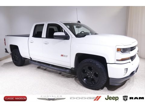 Summit White Chevrolet Silverado LD LT Z71 Double Cab 4x4.  Click to enlarge.