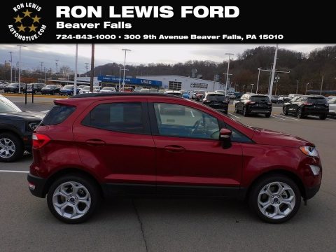 Ruby Red Metallic Ford EcoSport SE.  Click to enlarge.
