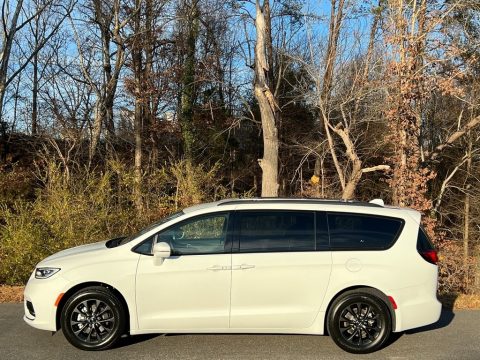Bright White Chrysler Pacifica Touring.  Click to enlarge.