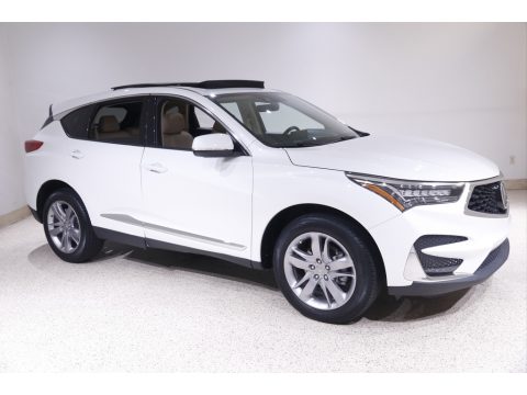Platinum White Pearl Acura RDX Advance AWD.  Click to enlarge.