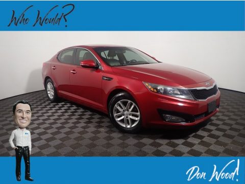 Spicy Red Kia Optima LX.  Click to enlarge.