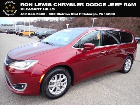 Velvet Red Pearl Chrysler Pacifica Touring.  Click to enlarge.