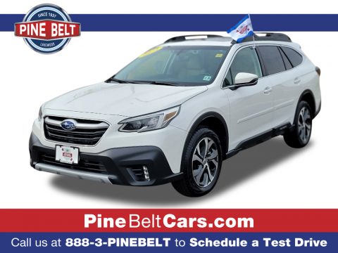 Crystal White Pearl Subaru Outback Limited XT.  Click to enlarge.