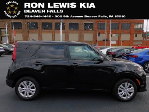 Cherry Black Kia Soul LX.  Click to enlarge.