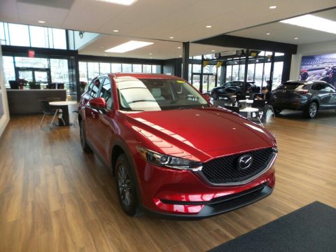 Soul Red Crystal Metallic Mazda CX-5 Touring AWD.  Click to enlarge.
