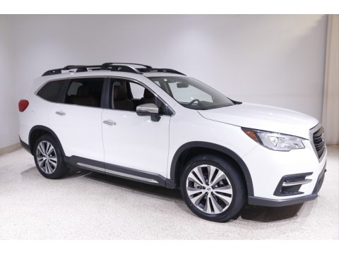 Crystal White Pearl Subaru Ascent Touring.  Click to enlarge.