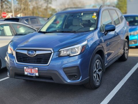 Horizon Blue Pearl Subaru Forester 2.5i Premium.  Click to enlarge.