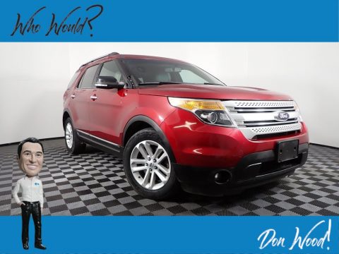 Ruby Red Ford Explorer XLT.  Click to enlarge.