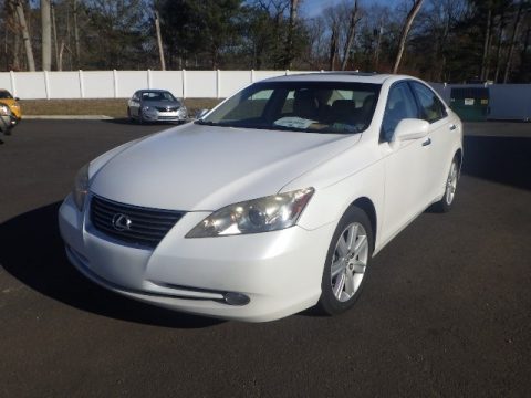 Starfire Pearl White Lexus ES 350.  Click to enlarge.