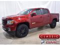 2021 GMC Canyon Elevation Crew Cab 4WD Cayenne Red Tintcoat