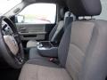 Front Seat of 2012 Dodge Ram 1500 SLT Regular Cab 4x4 #7
