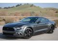 Front 3/4 View of 2015 Ford Mustang EcoBoost Premium Coupe #1