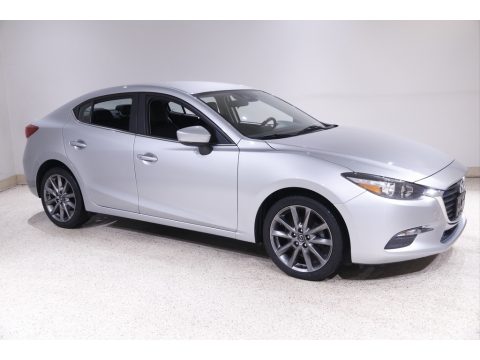 Sonic Silver Metallic Mazda MAZDA3 Touring 4 Door.  Click to enlarge.