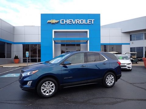 Pacific Blue Metallic Chevrolet Equinox LT AWD.  Click to enlarge.
