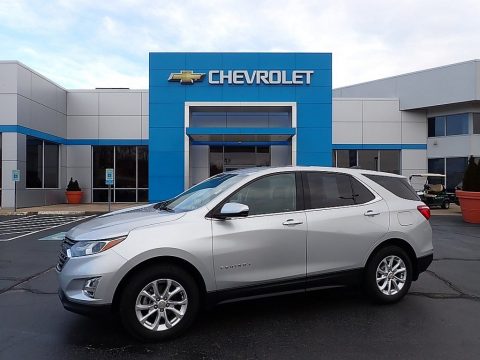 Silver Ice Metallic Chevrolet Equinox LT AWD.  Click to enlarge.