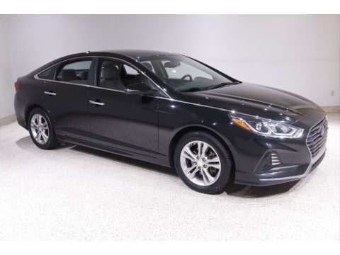 Phantom Black Hyundai Sonata SEL.  Click to enlarge.