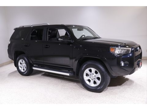 Midnight Black Metallic Toyota 4Runner SR5 Premium 4x4.  Click to enlarge.