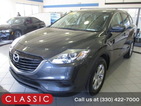 Meteor Gray Mica Mazda CX-9 Sport AWD.  Click to enlarge.