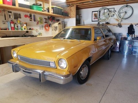 Medium Yellow Gold Ford Pinto Wagon.  Click to enlarge.