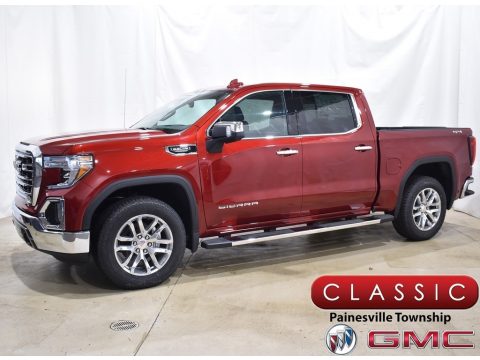 Cayenne Red Tintcoat GMC Sierra 1500 Limited SLT Crew Cab 4WD.  Click to enlarge.
