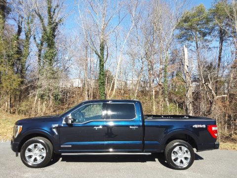 Antimatter Blue Ford F150 Platinum SuperCrew 4x4.  Click to enlarge.