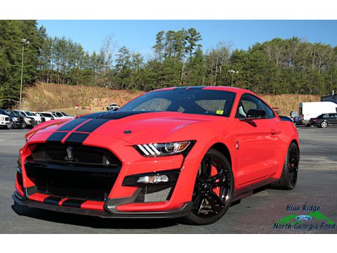 Race Red Ford Mustang Shelby GT500.  Click to enlarge.