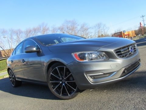 Osmium Grey Metallic Volvo S60 T6 Drive-E.  Click to enlarge.