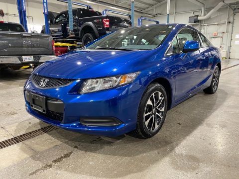 Dyno Blue Pearl Honda Civic EX Coupe.  Click to enlarge.