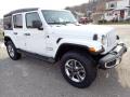 Front 3/4 View of 2022 Jeep Wrangler Unlimited Sahara 4x4 #9