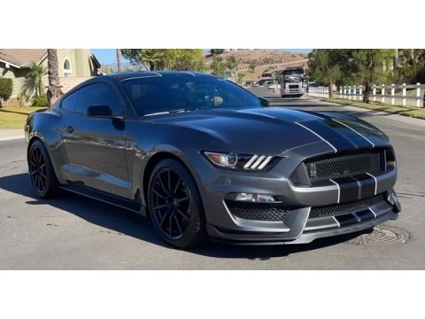 Magnetic Metallic Ford Mustang Shelby GT350.  Click to enlarge.