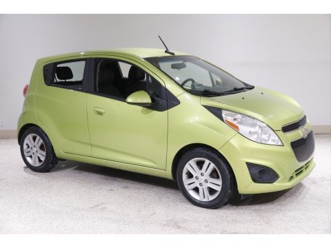 Jalapeno (Green) Chevrolet Spark LS.  Click to enlarge.