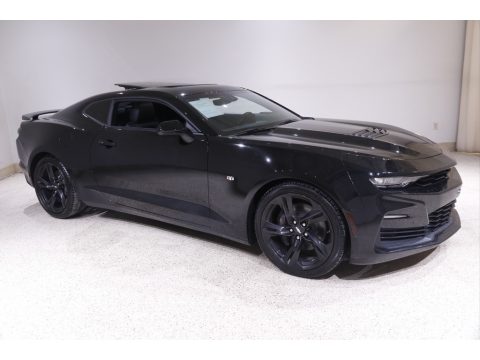 Black Chevrolet Camaro SS Coupe.  Click to enlarge.