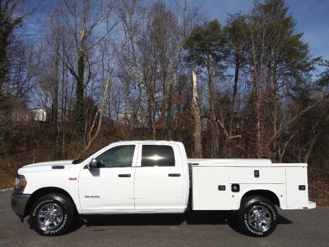 Bright White Ram 2500 Tradesman Crew Cab Chassis.  Click to enlarge.