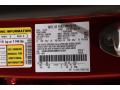 Ford Color Code D4 Rapid Red Metallic #21