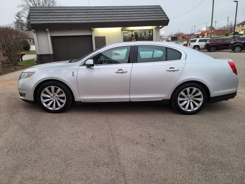 Ingot Silver Metallic Lincoln MKS FWD.  Click to enlarge.