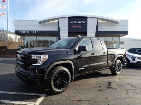 Onyx Black GMC Sierra 1500 Elevation Double Cab 4WD.  Click to enlarge.