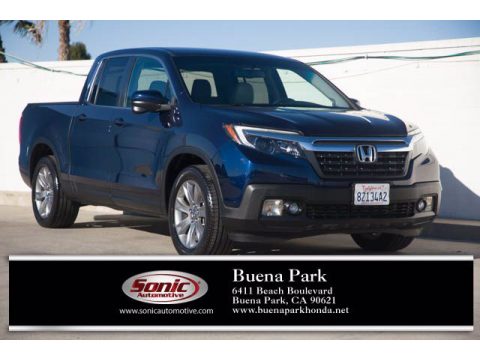 Obsidian Blue Pearl Honda Ridgeline RTL-T.  Click to enlarge.