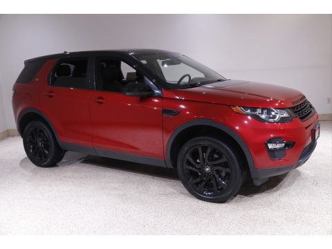 Firenze Red Metallic Land Rover Discovery Sport HSE Luxury 4WD.  Click to enlarge.